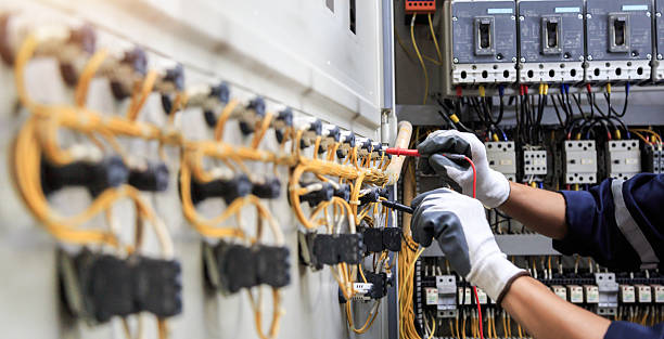 Professional Electrician technician working in Dallas, NC